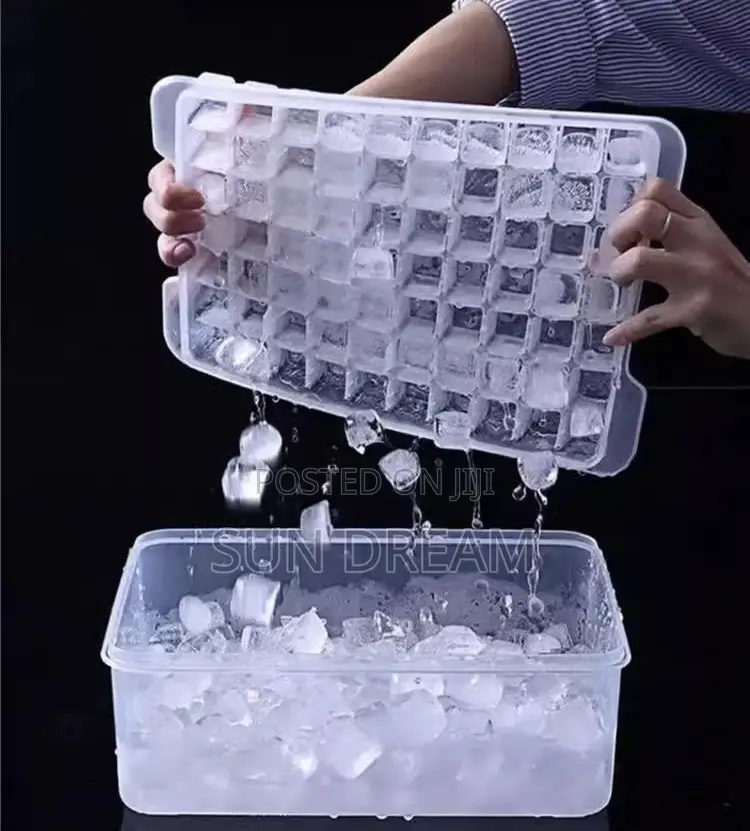 Ice Maker Ice Mold Icee-Cube Box Cold Juice Drink Store Tools