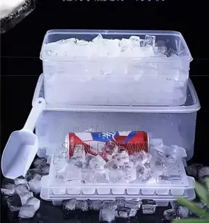 Ice Maker Ice Mold Icee-Cube Box Cold Juice Drink Store Tools