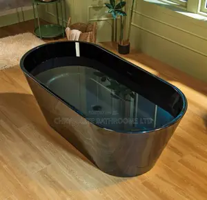 Black Acrylic Bathtubb