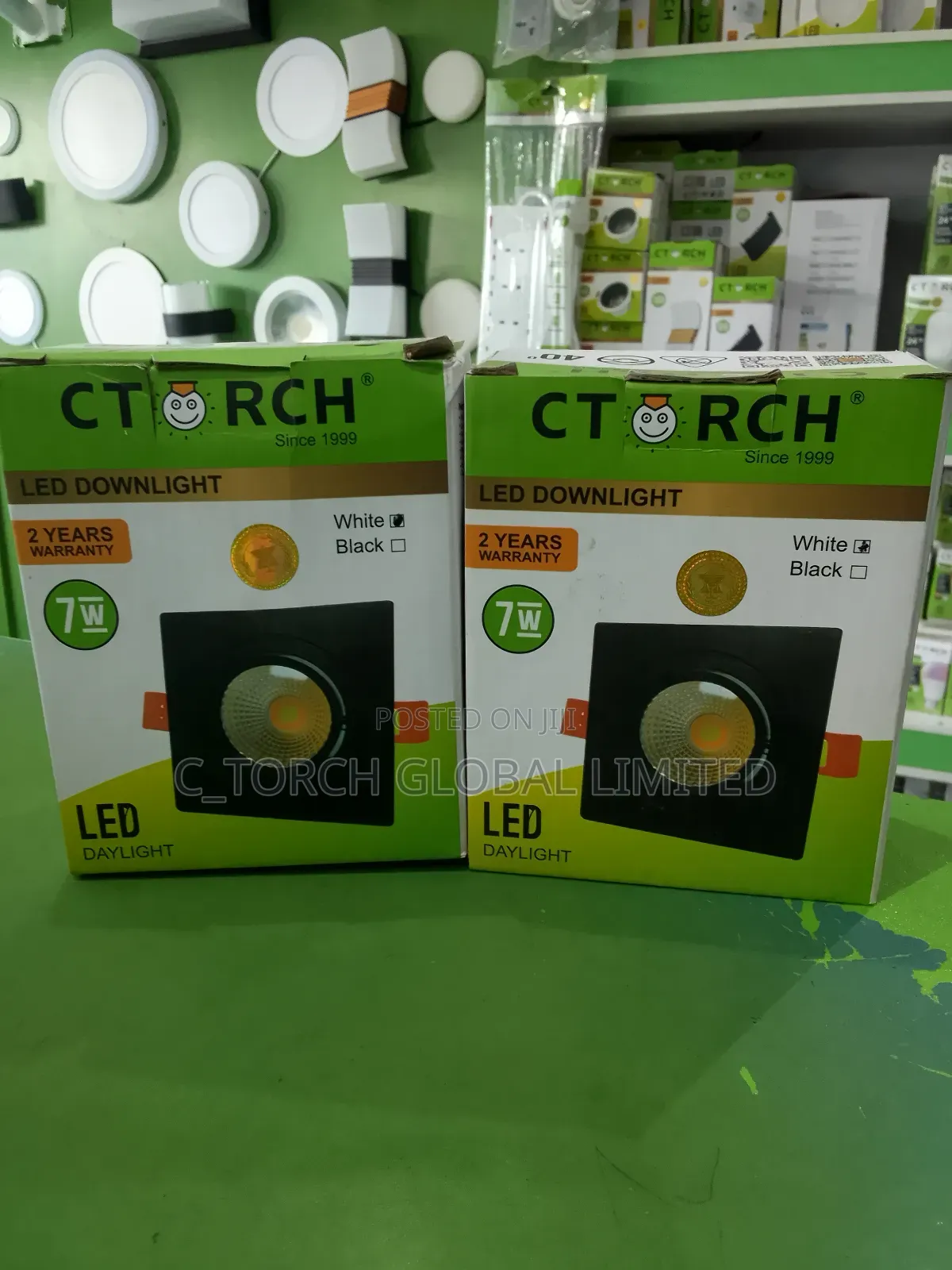 C_torch 7w Led Downlight