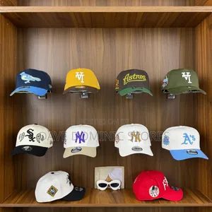 Adjustable Pre-Curved Base Ball Caps