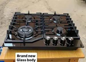 Original Quality Polystar Inbuilt 4 Burners Gas Cooker Hob Automatic