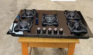 Original Polystar 90cm Built-in 5 Burners Gas Cooker Hob Automatic