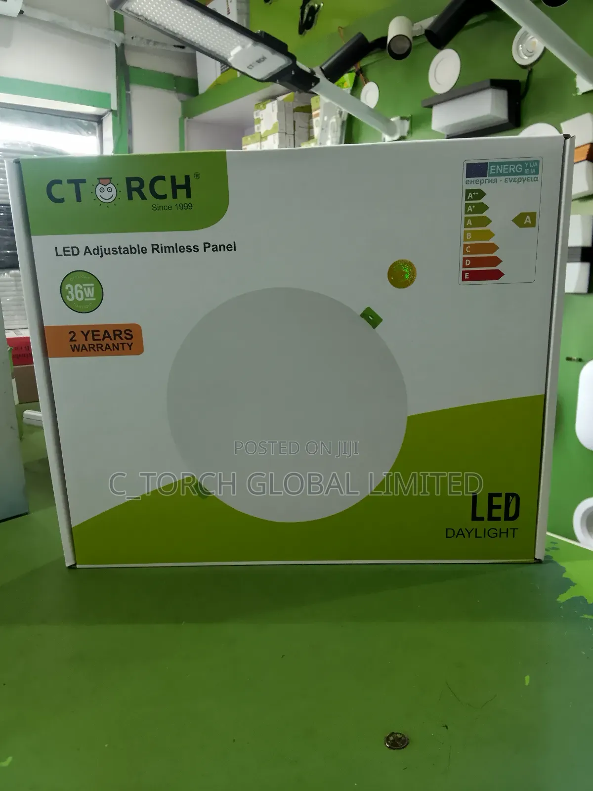 C_torch 36w Frameless Pop Led Downlight