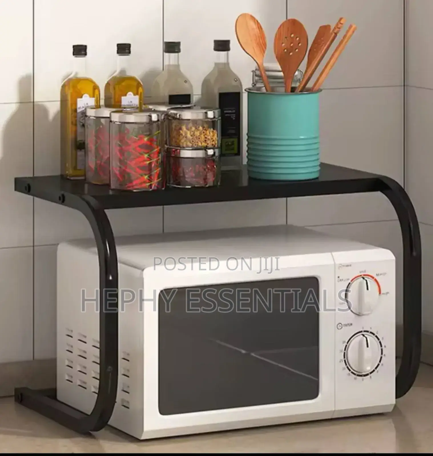 2-layer Oven Rack Multifunctional Kitchenware Organizer Rack Storage