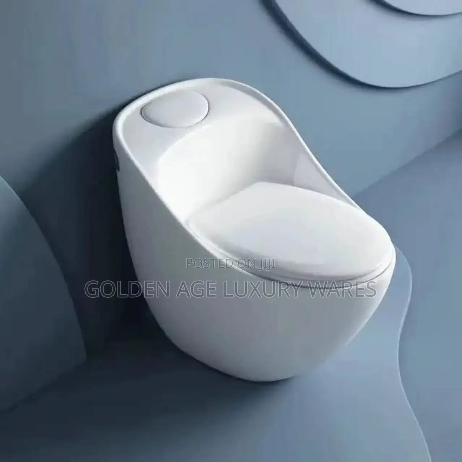 Plain White One Piece Executive Wc