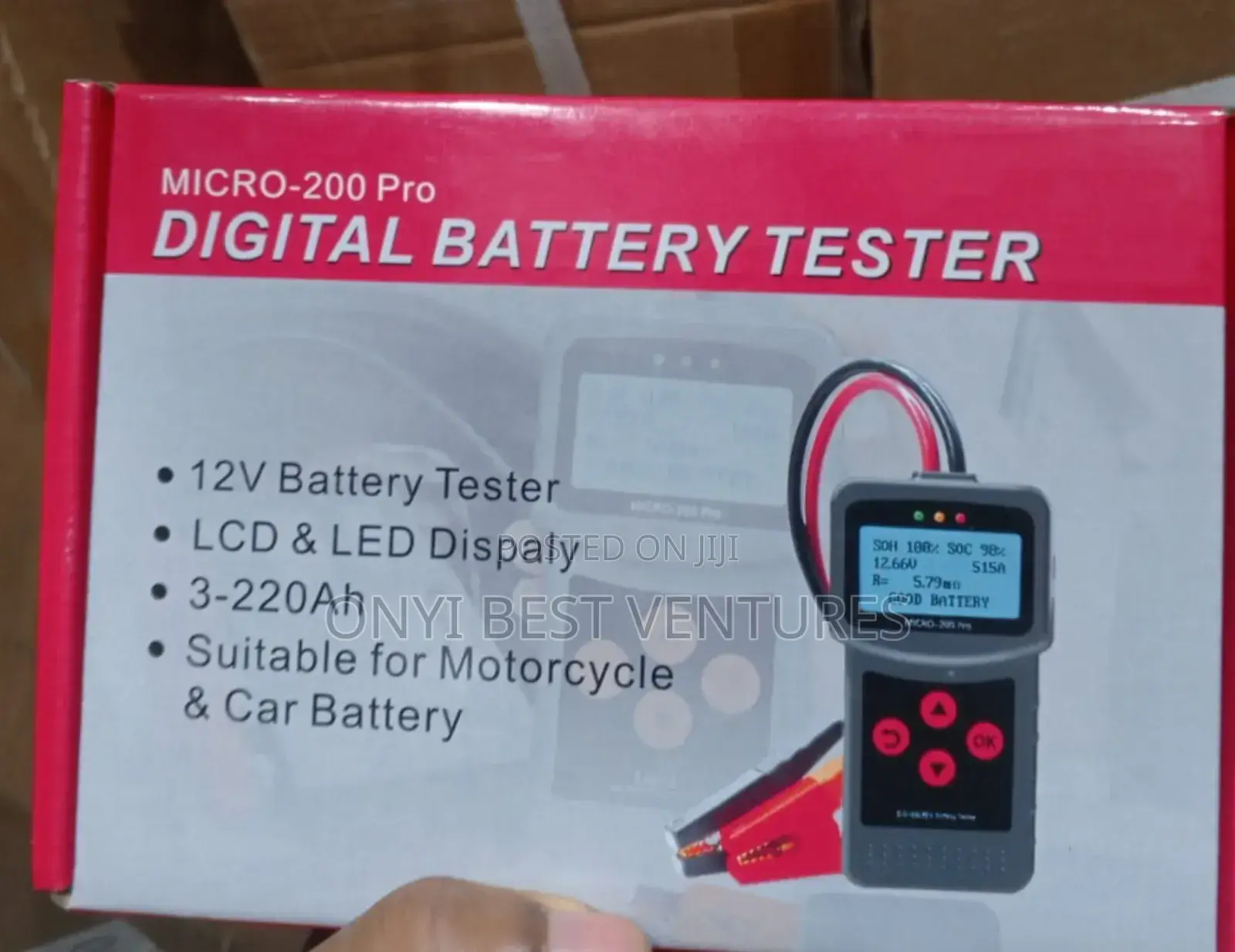 Digital Battery Tester Micro-200 Pro