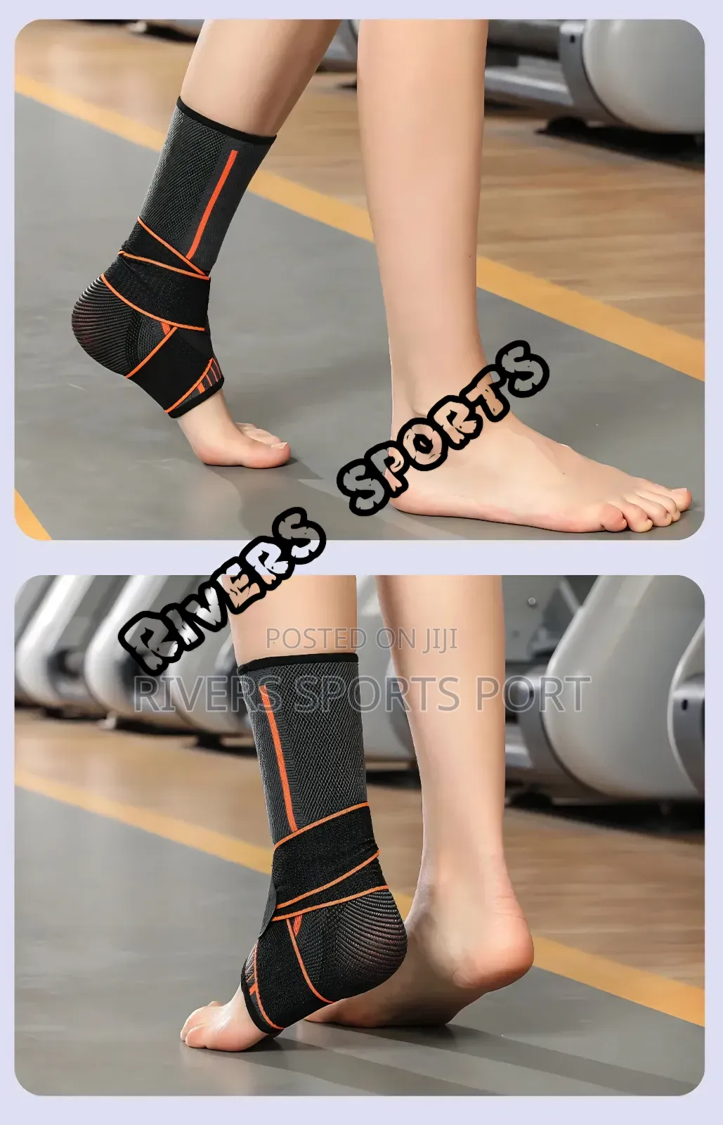 1pc Ankle Brace Pressurized Bandage Ankle Support Compression Strap