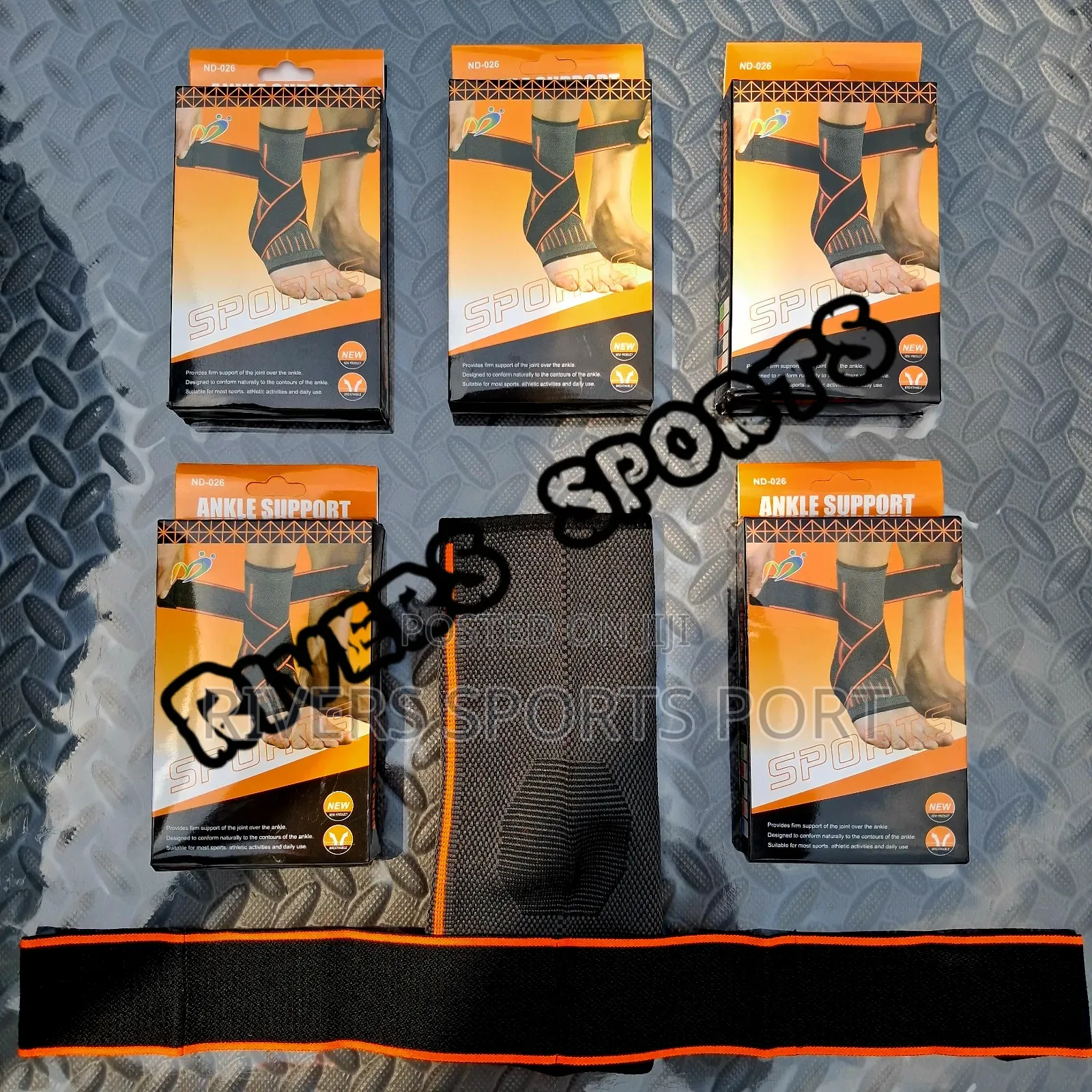 1pc Ankle Brace Pressurized Bandage Ankle Support Compression Strap