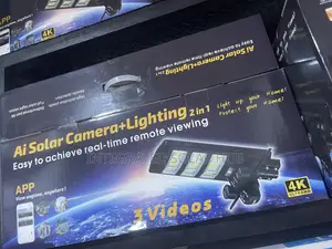 Ai Solar Camera With Light 4dlense