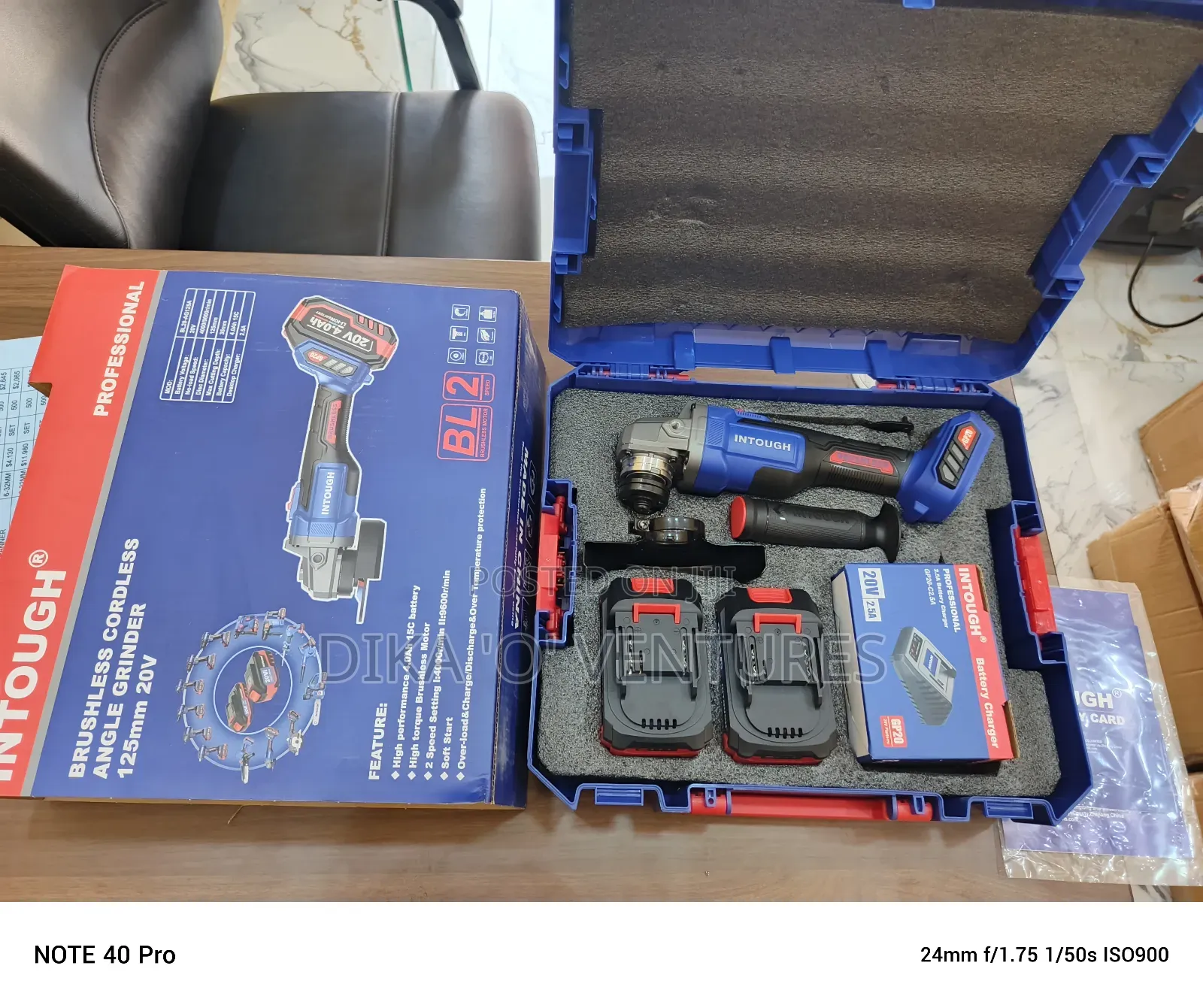 Angle Grinder Battery