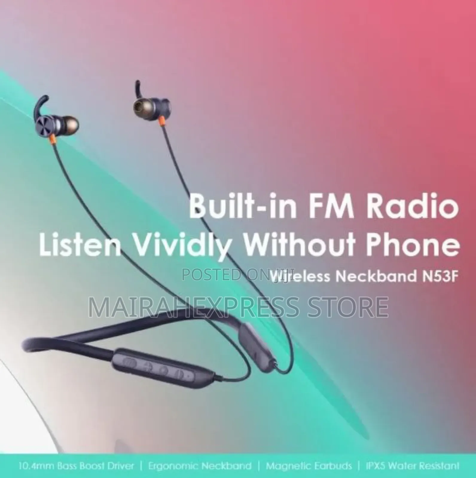 Itel N53f Wireless Neckband Sb