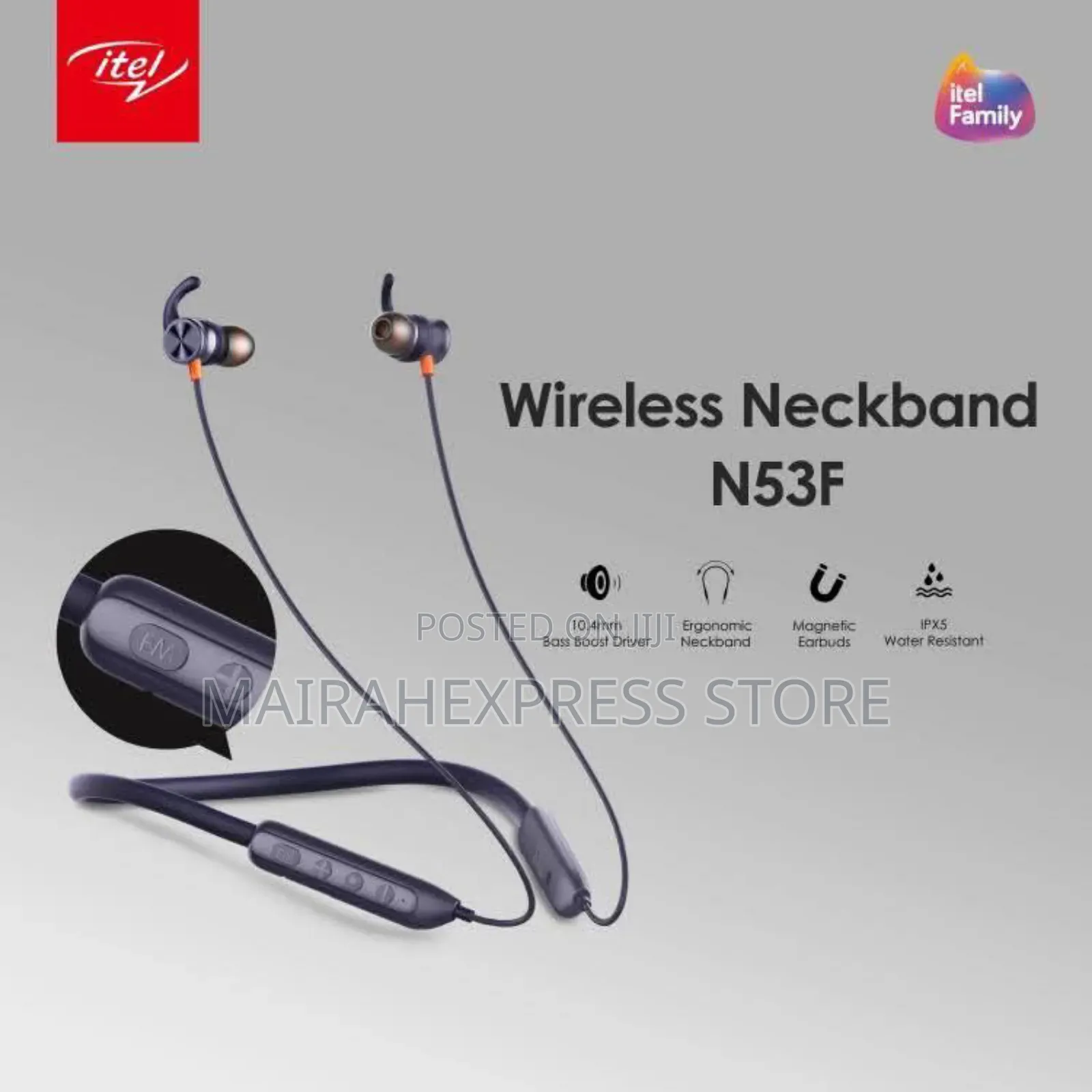 Itel N53f Wireless Neckband Sb