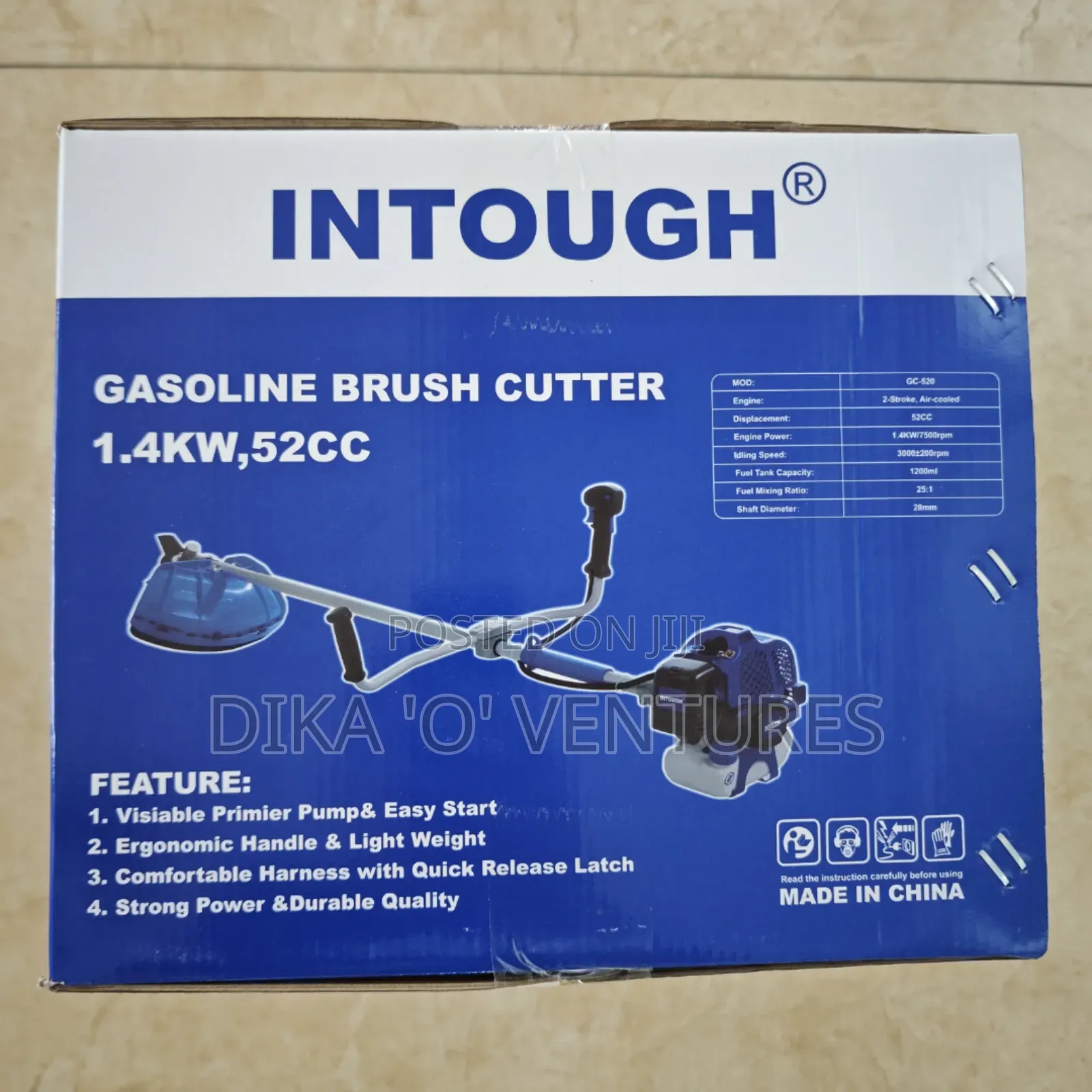 Gasoline Brush Cutter