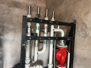 Industrial Circulation Pump Skid / Fluid Control Manifold System