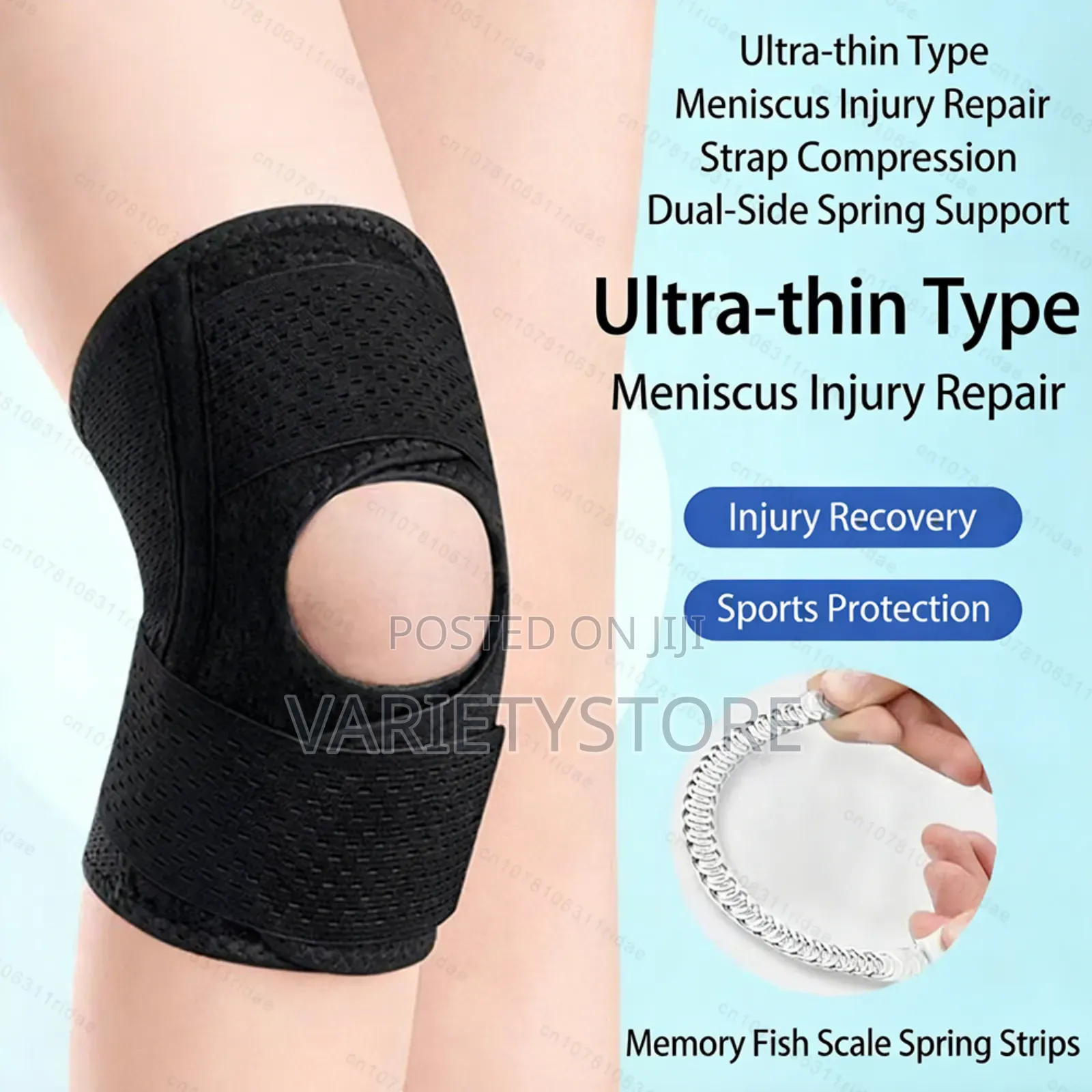 1 PCS Elastic Sports Kneepad