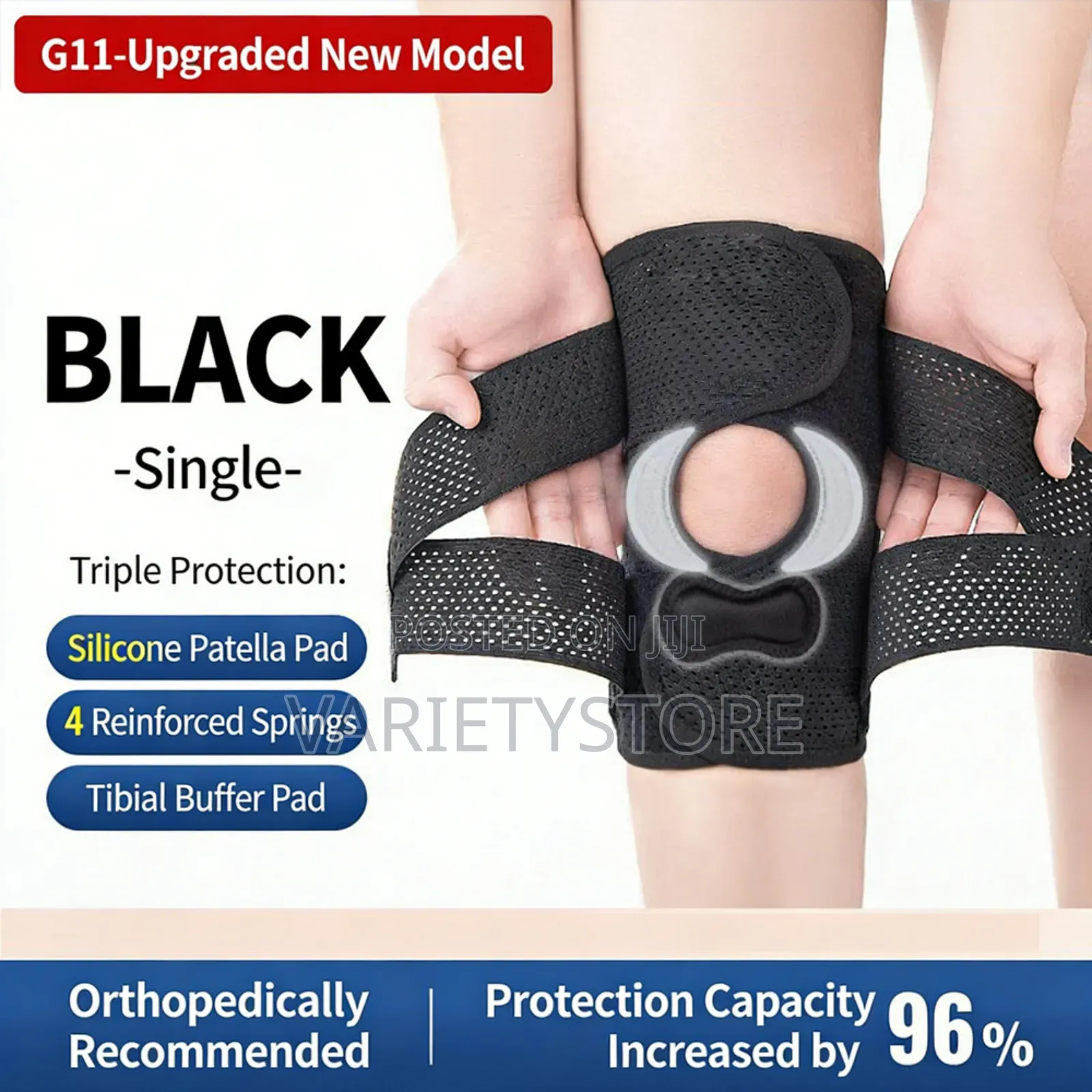 1 PCS Elastic Sports Kneepad