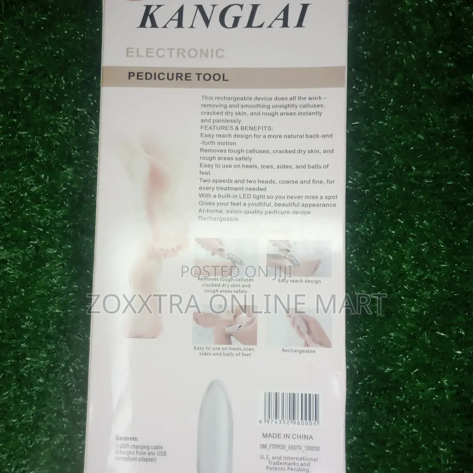 Rechargeable Callus Remover Pedicure Tool