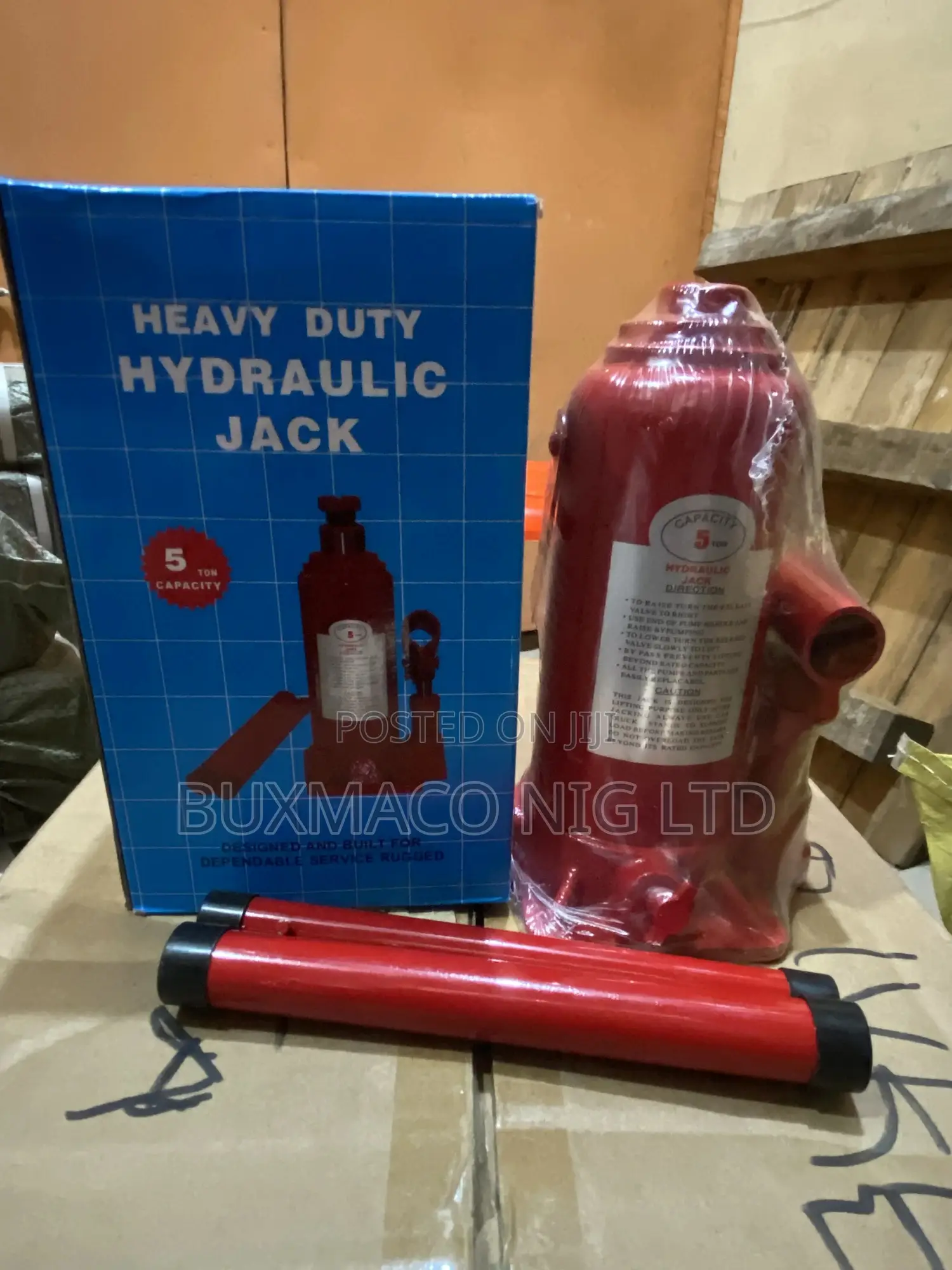 5 Ton Jack Red