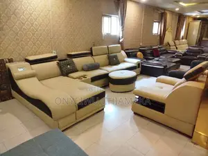 Luxury Modern Sectional Sofa Set With Ottoman - Very Comfortable