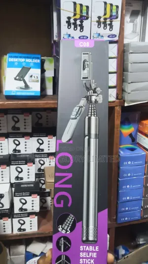 Long C08 3-in-1 Stable Selfie Stick Tripod With Bluetooth