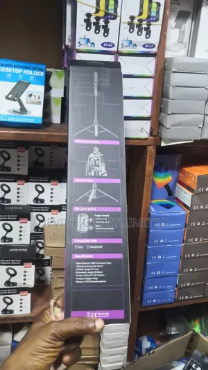 Long C08 3-in-1 Stable Selfie Stick Tripod With Bluetooth