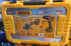 Ingco 20v Cordless 2-piece Combo Kit