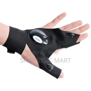 Led Gloves for Night Riding Outdoor Tasks