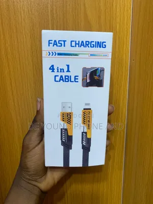 Fast Charging 4-in- One Cable Pd 27w-Max