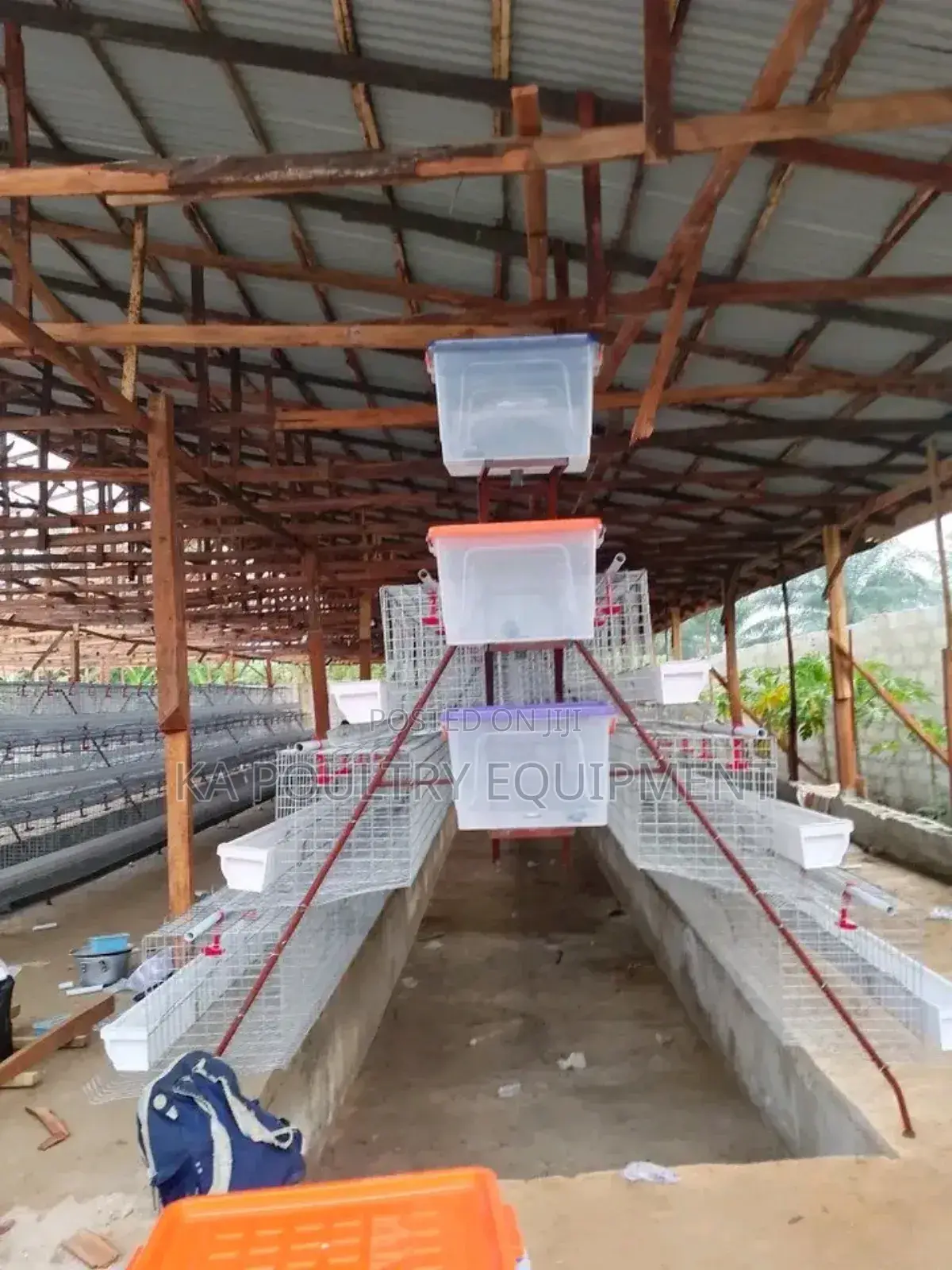 3 Tier Local Battery Cage