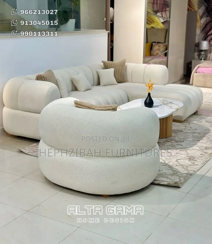 Corner Sofa With Single Seater