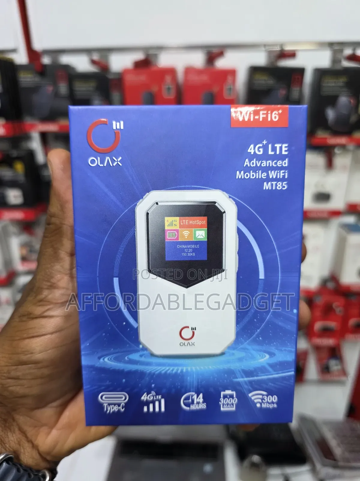 Olax Mifi With Display and Wifi 6