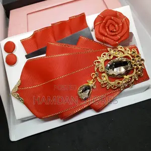 Bow Ties and Lapel Pin With Pockets Filler