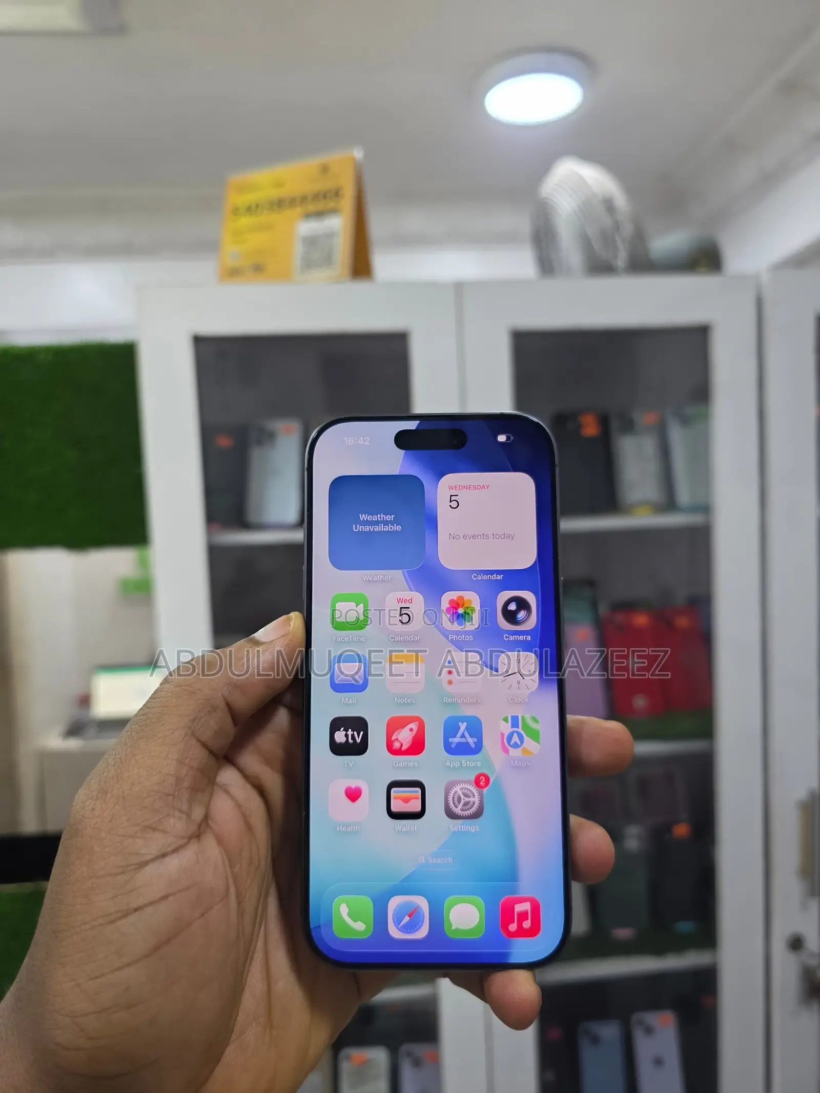 Apple iPhone 16 Plus 128 GB Black