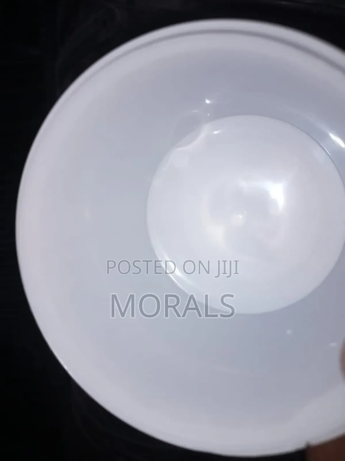 1.2 Litres White Plastic