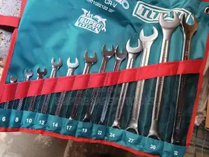 Total 6_32 Spanner Ring and Flat Set