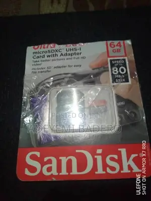 64gb Original Memory Card for All Storage Purposes