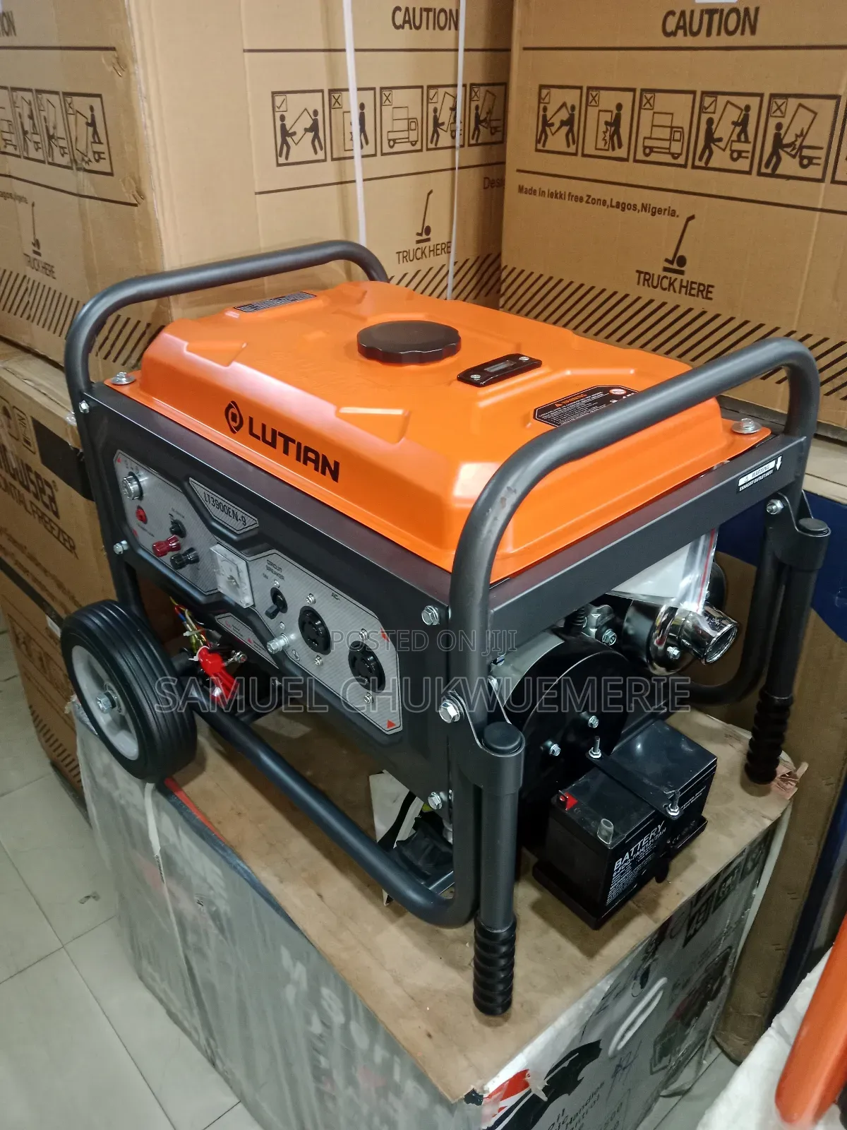 Lutian Generator 4.5kva Copper Coil
