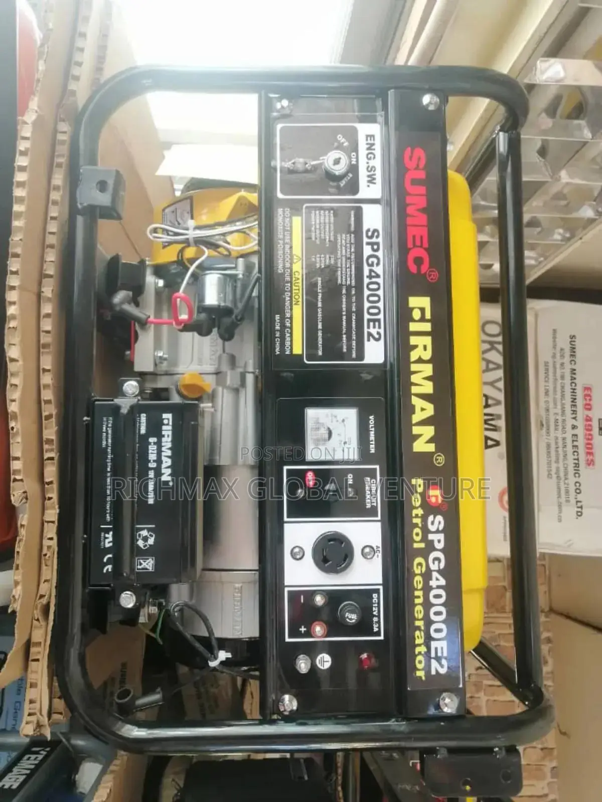 Sumec Fireman 4.5kva 100% Pure Copper