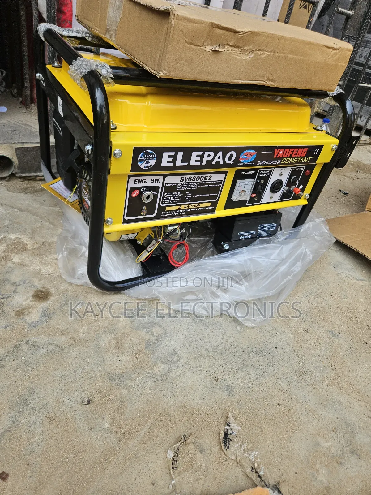 Elepaq 4.5kva Petorl Generator Key 100%Copper Wire
