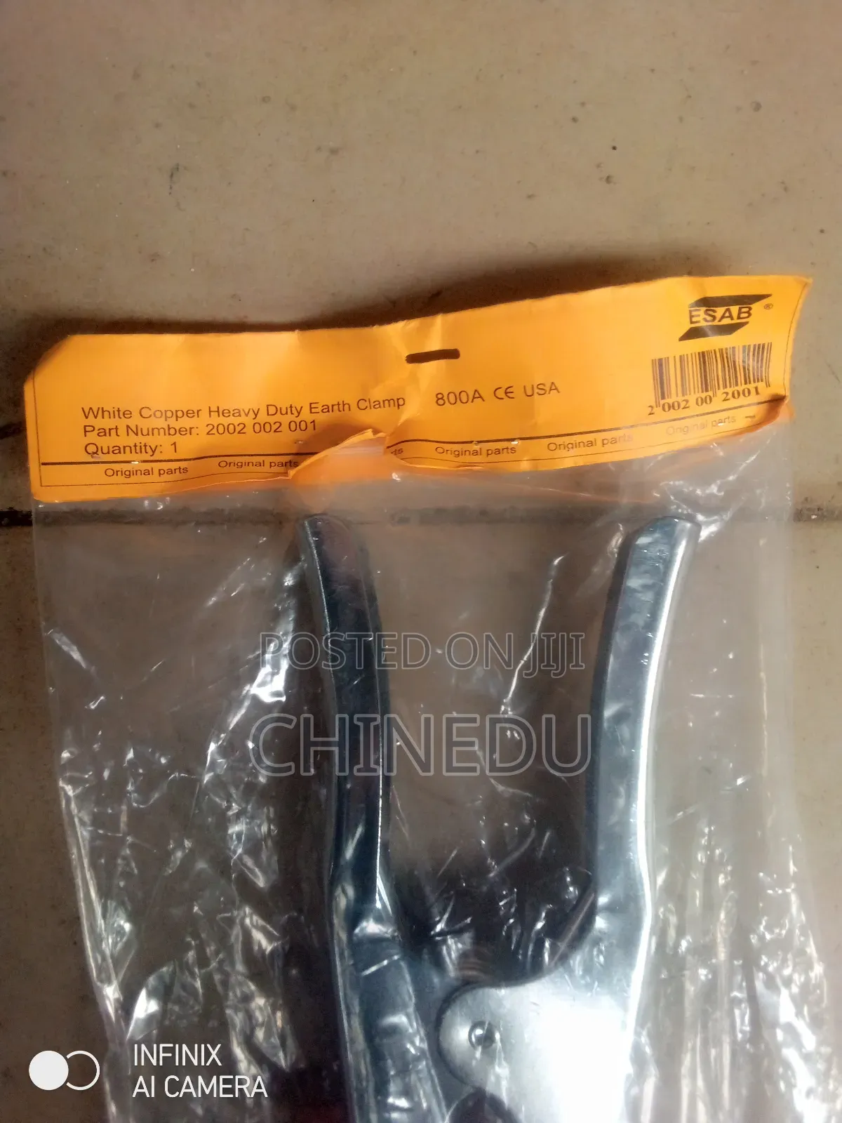 Esab Earth Clamp (800apm)