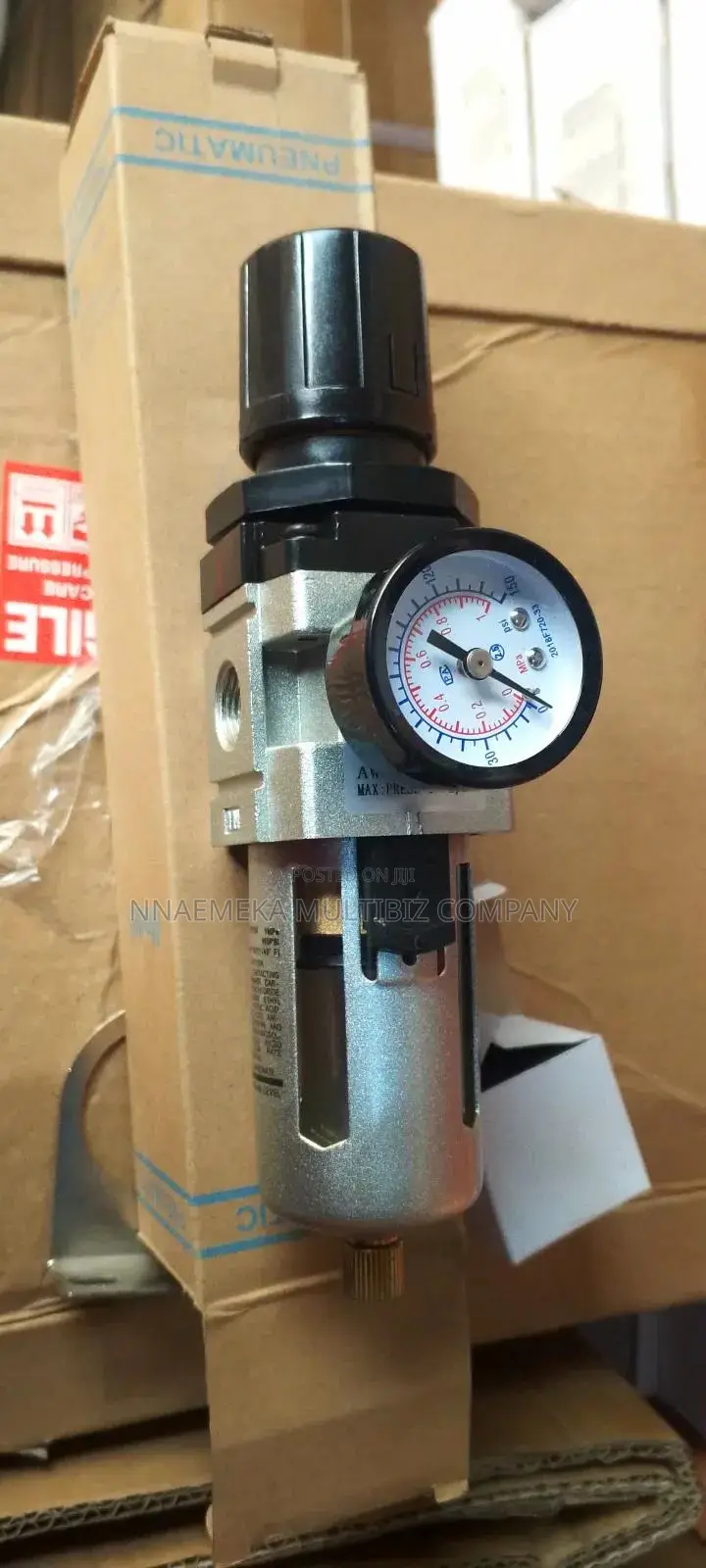 Single Pneumatic Filter 3/8