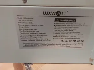 3kwh 25.6v Luxwatt Lithium Battery