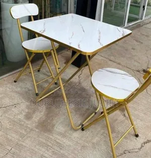 Marble Table and Chairs