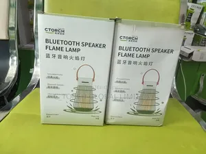 C_torch Bluetooth Speaker Flame Lamp