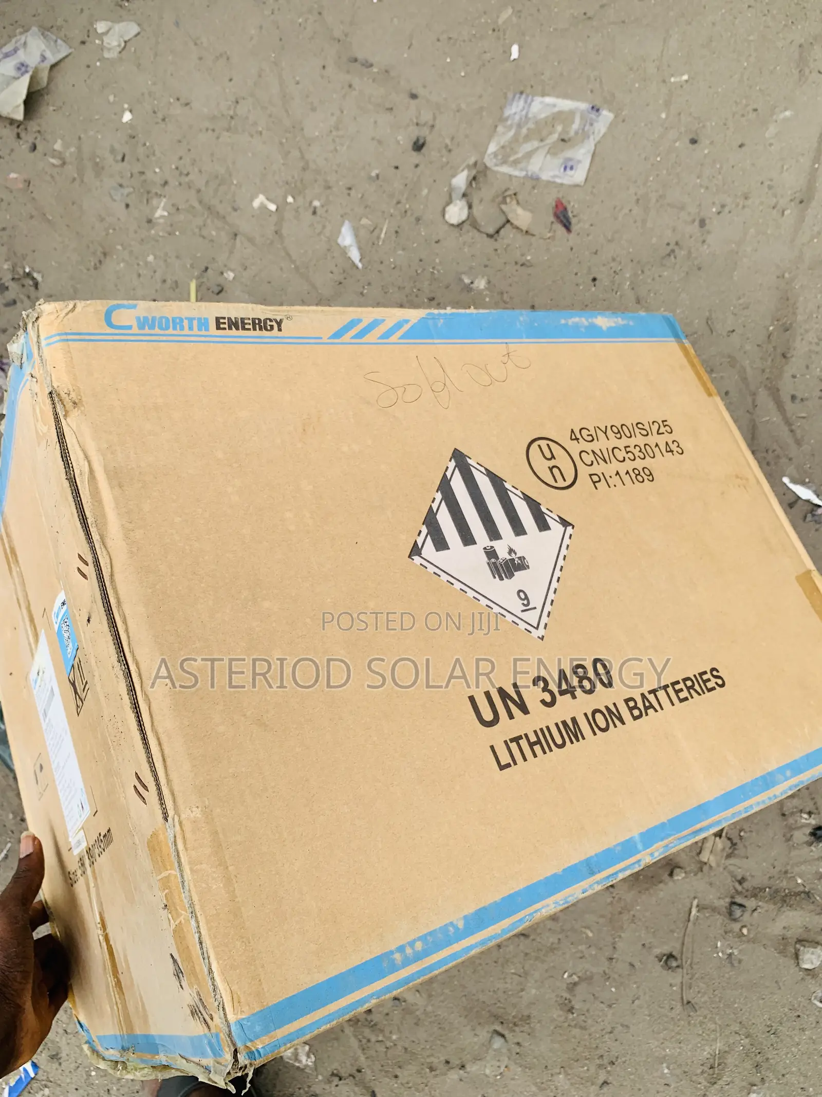 5kwh 24volts Cworth Lithium Ion Battery