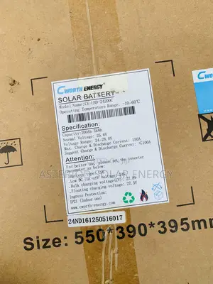 5kwh 24volts Cworth Lithium Ion Battery