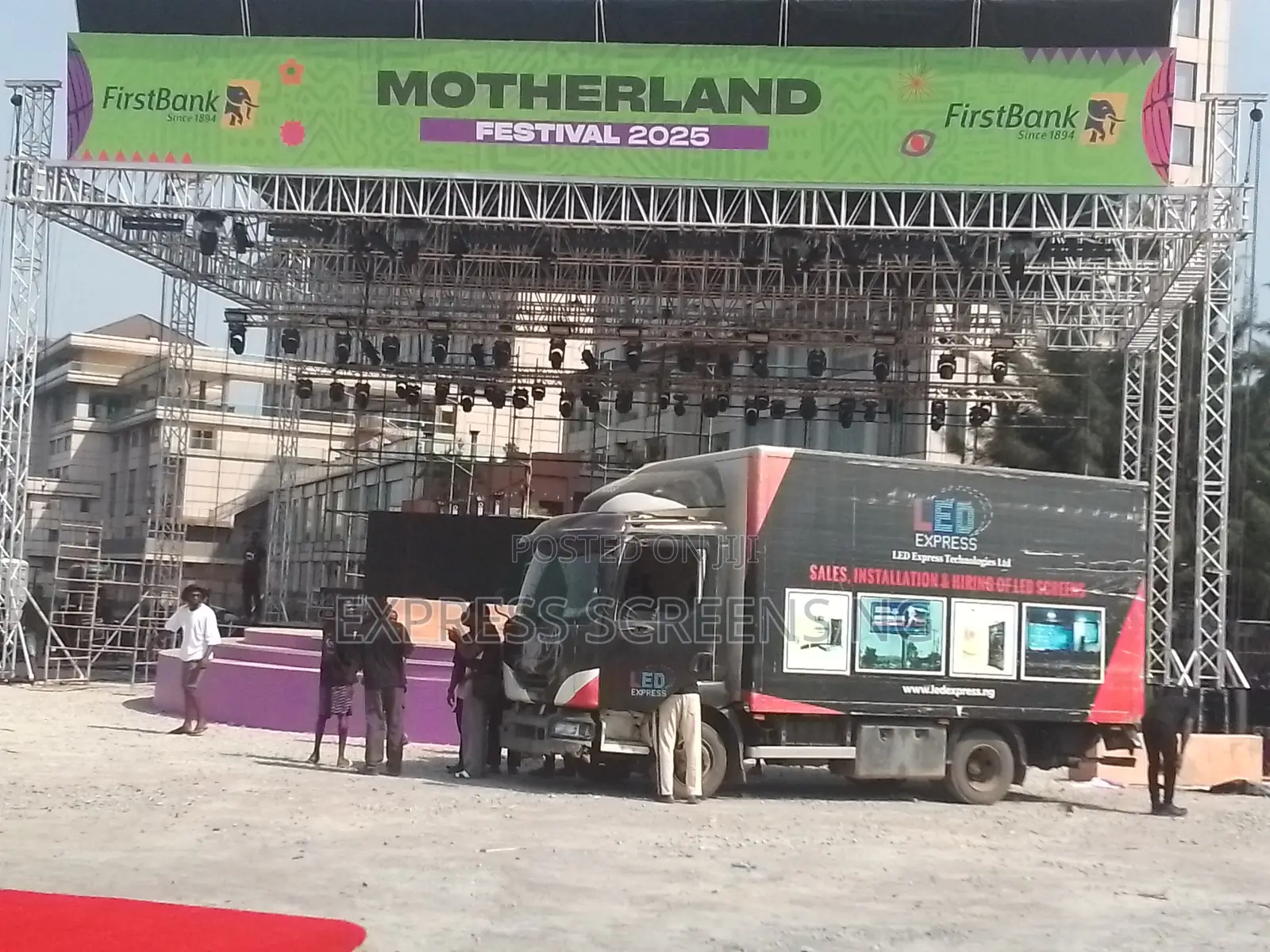 250sqm Led Rental Display