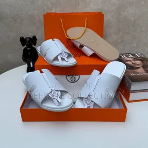 Hermes Crossed Luxury Slippers