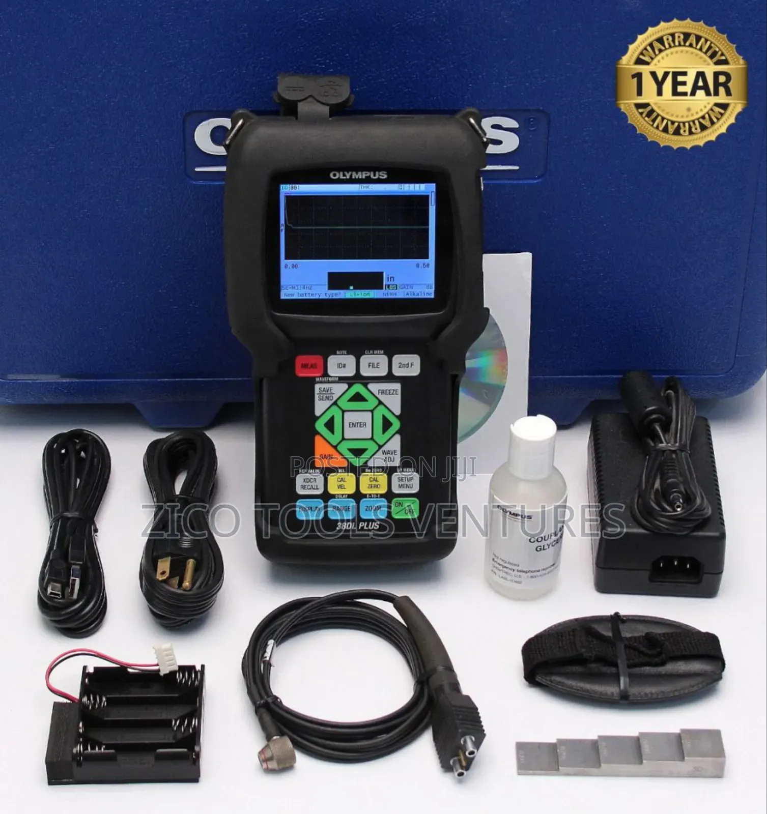 Olympus 38dl Plus Ultrasonic Thickness Gauge.
